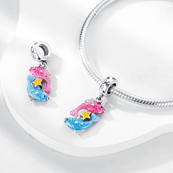 MULA Pisces Zodiac Sign Charms