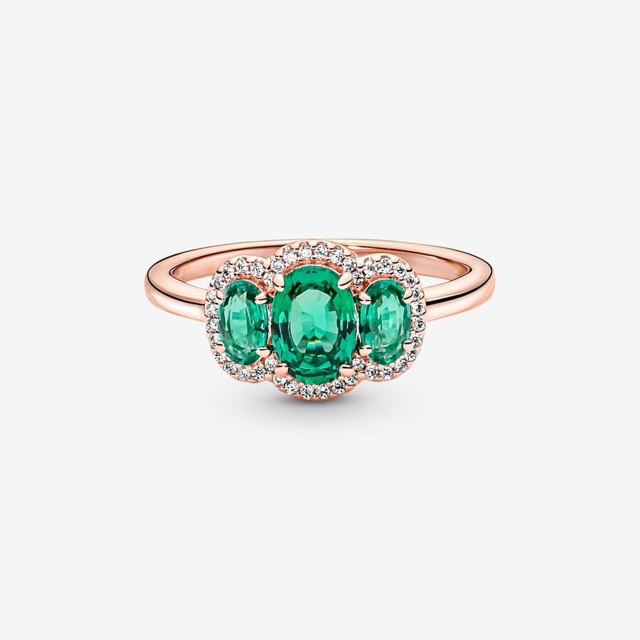 Three Stone Vintage Ring