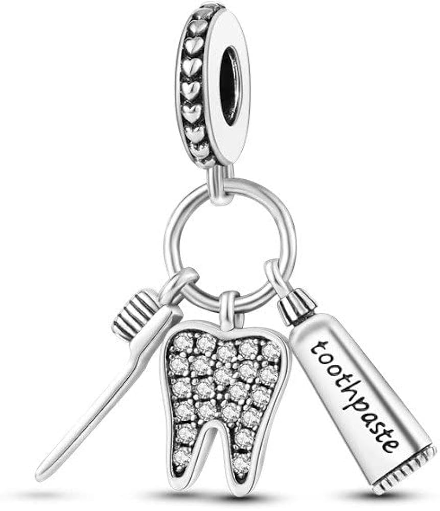 Tooth paste charm