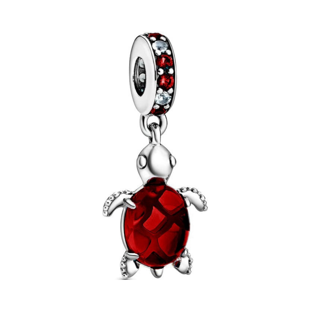 Murano Glass Sea Turtle Charm