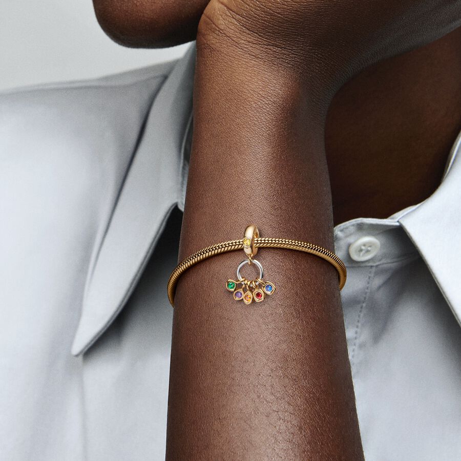 Infinity stone charm